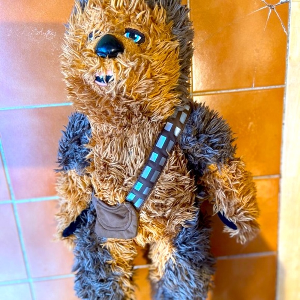 Star Wars Build a bear 21” Chewbacca Plush w/sound
